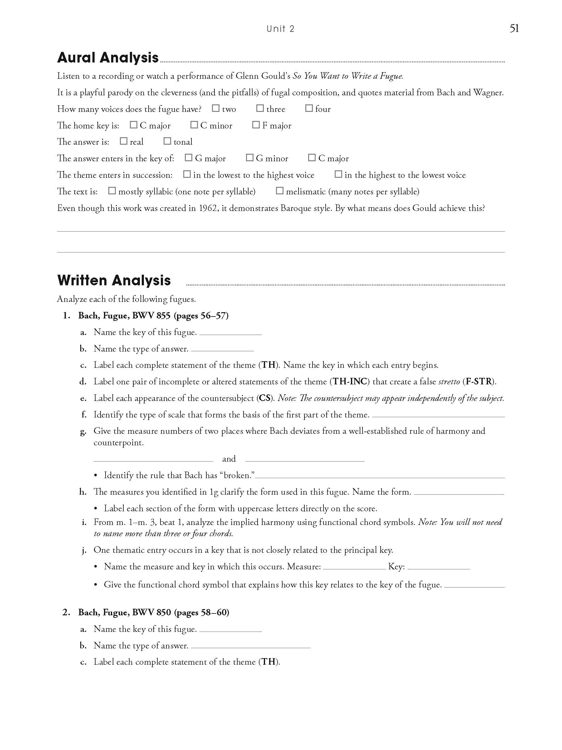 Celebrate Theory ARCT: Analysis Sample Page 2